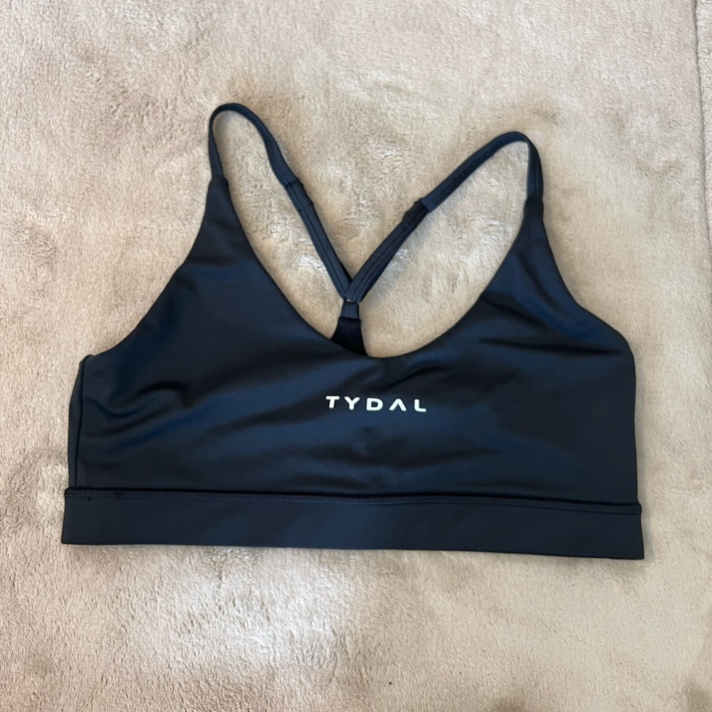 Tydal Black Women's Sports Bra
